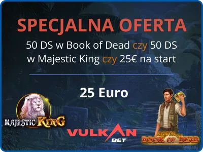 Bison Casino, pakiet po pierwszej wpłacie