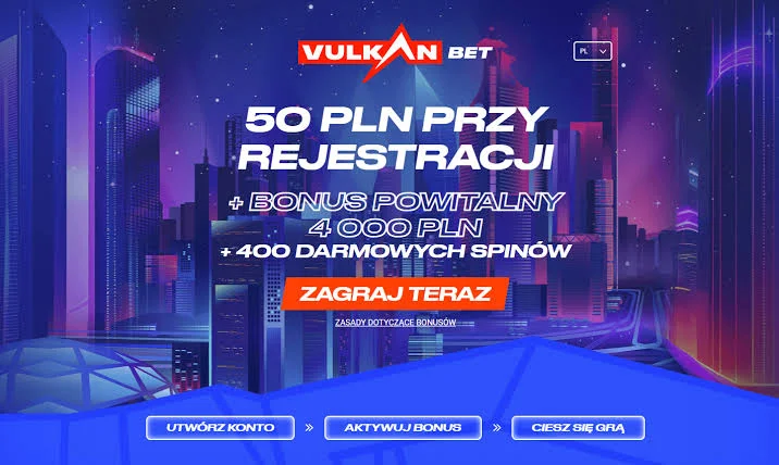 VulkanBet warunki bonusu