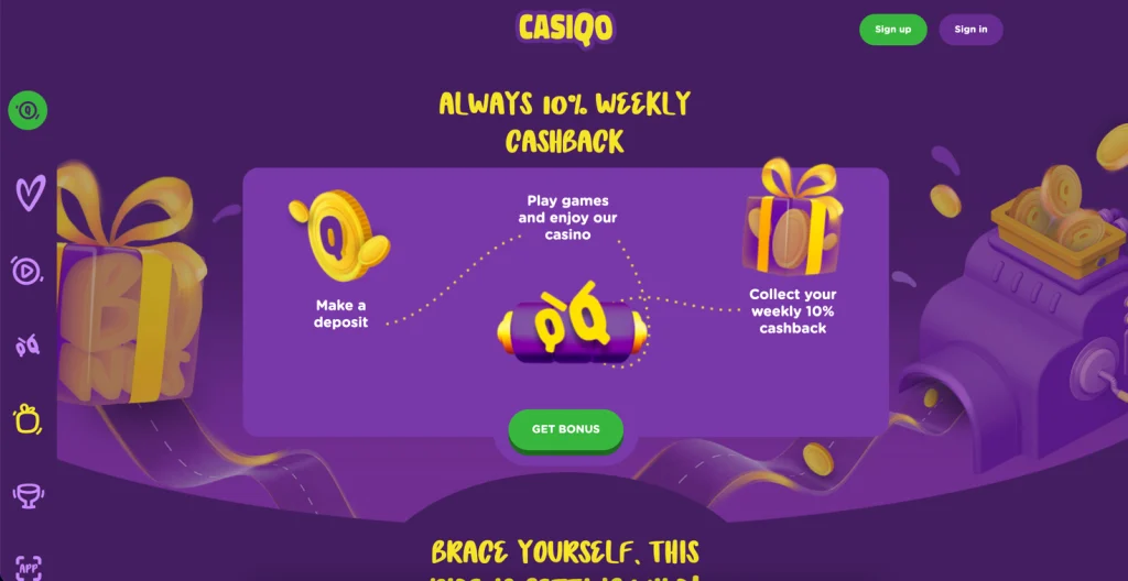 Casiqo recenzja kasyna i przewodnik 2025 pic3