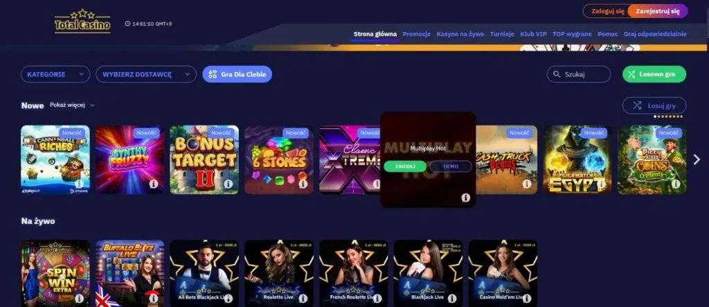 Total Casino pełna recenzja i poradnik 2025 pic2