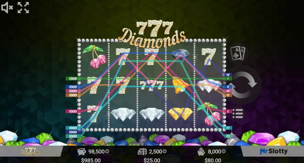 777 Diamonds &ndash; renaissance klasycznego slotu  pic2