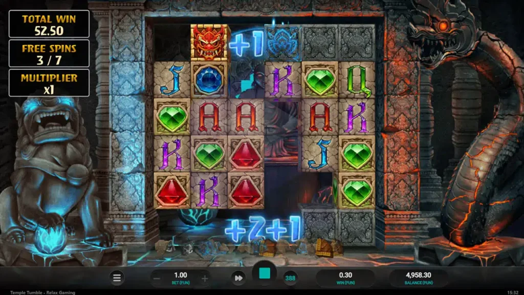 Temple Tumble &ndash; megaways adventure w sercu maj&oacute;w pic2