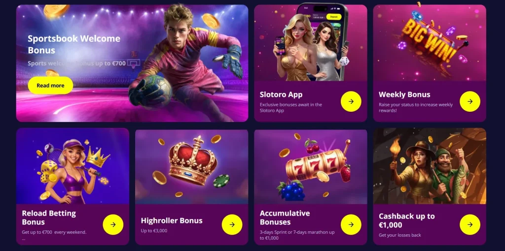 Slotoro Casino – Szczegółowy Przegląd pic2