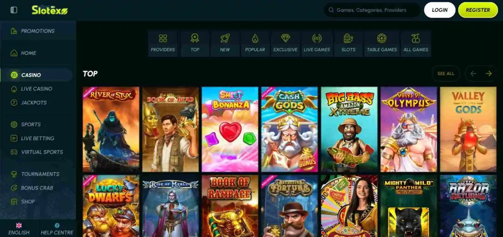 Slotexo Casino &ndash; Pełna Recenzja dla Graczy pic3