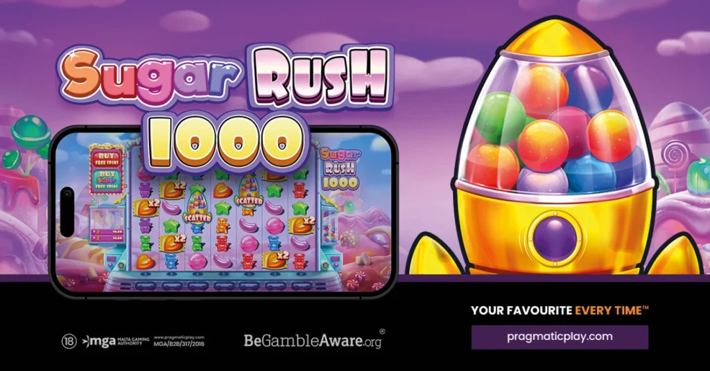 Sugar Rush 1000 &ndash; candy slot z potencjałem 25,000x pic3