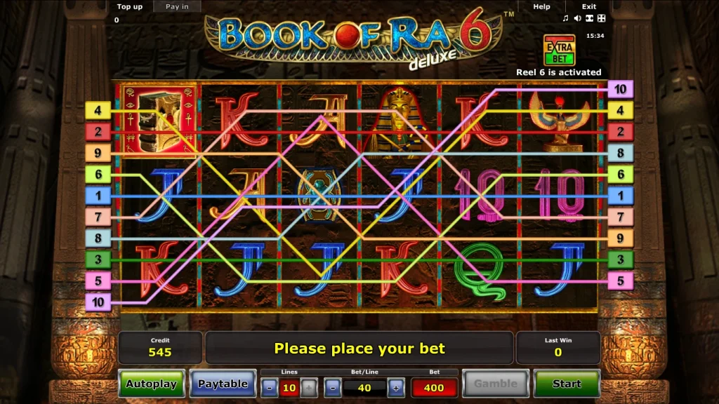 Demo i kasyna z grami serii Book of Ra 🆓