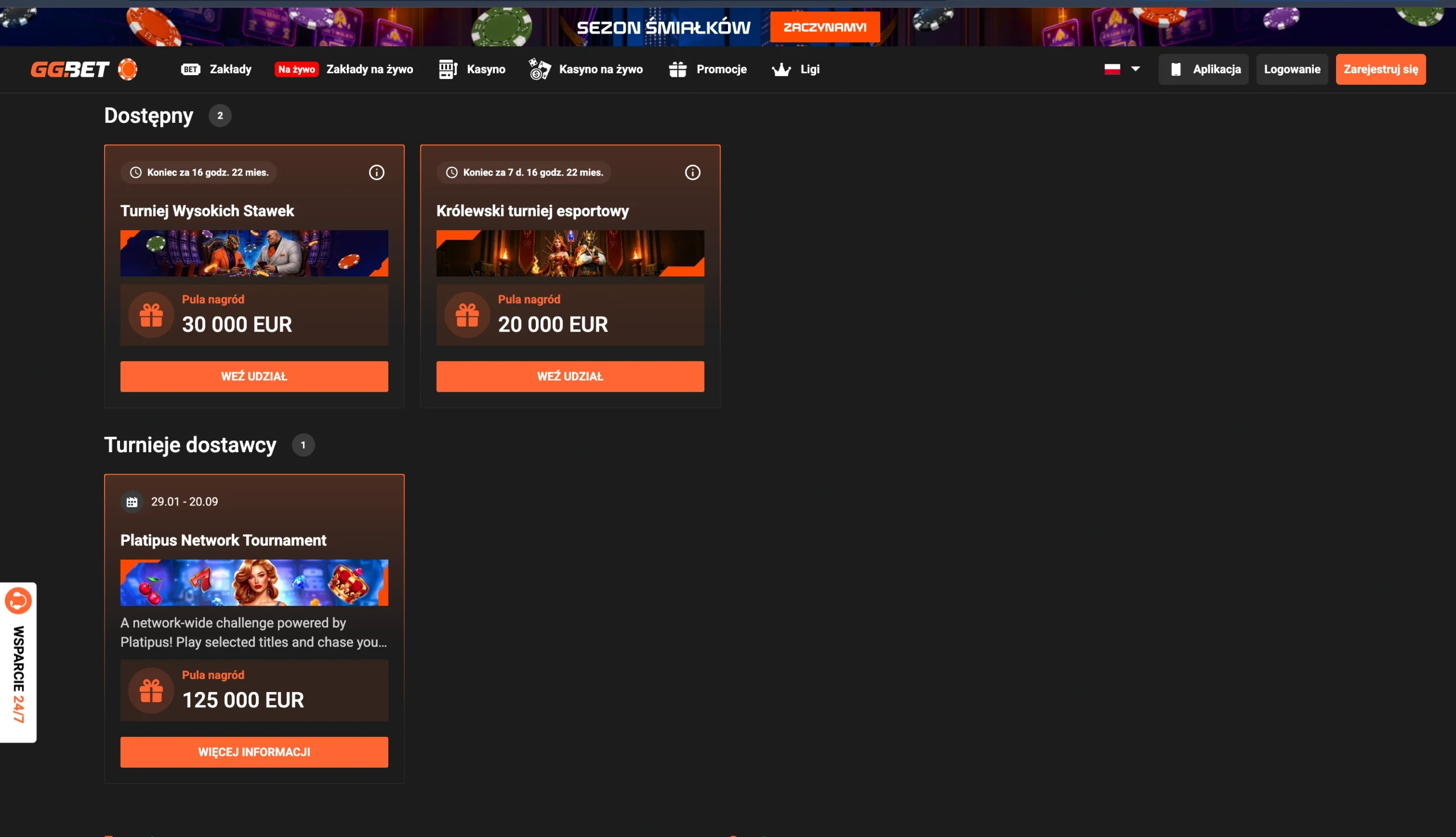 GGBet aktywacja bonusu bez depozytu