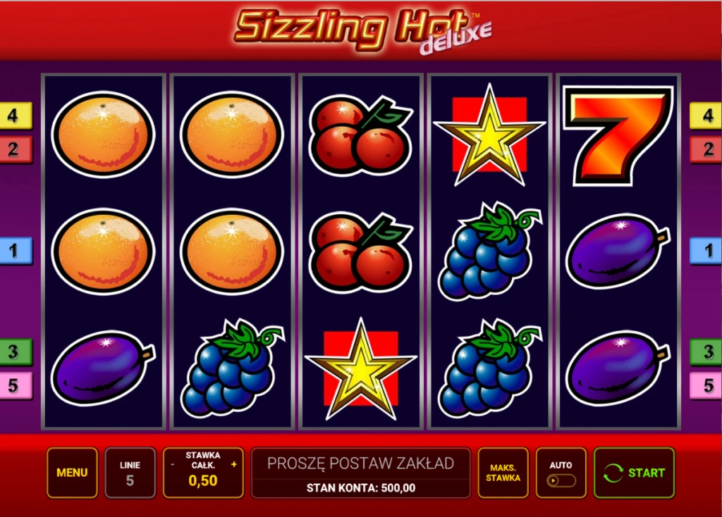 Sizzling Hot Deluxe od Novomatic