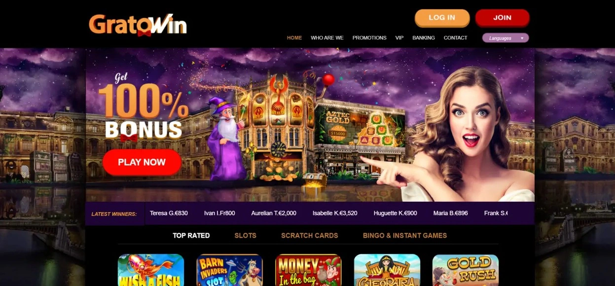 Promocje cykliczne w Gratowin Casino