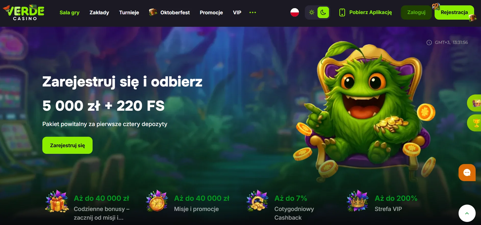 Dostawcy gier w Verde Casino