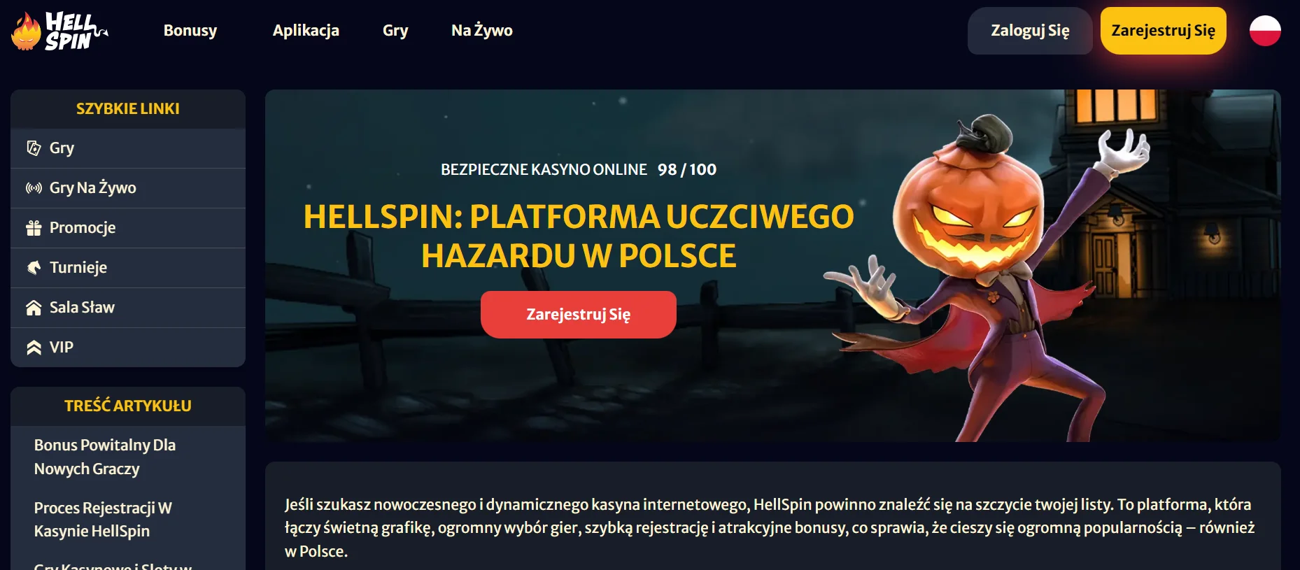 Formularz, dane i pierwsze logowanie