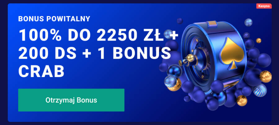 Frumzi bonus powitalny 100% do 2250 zł