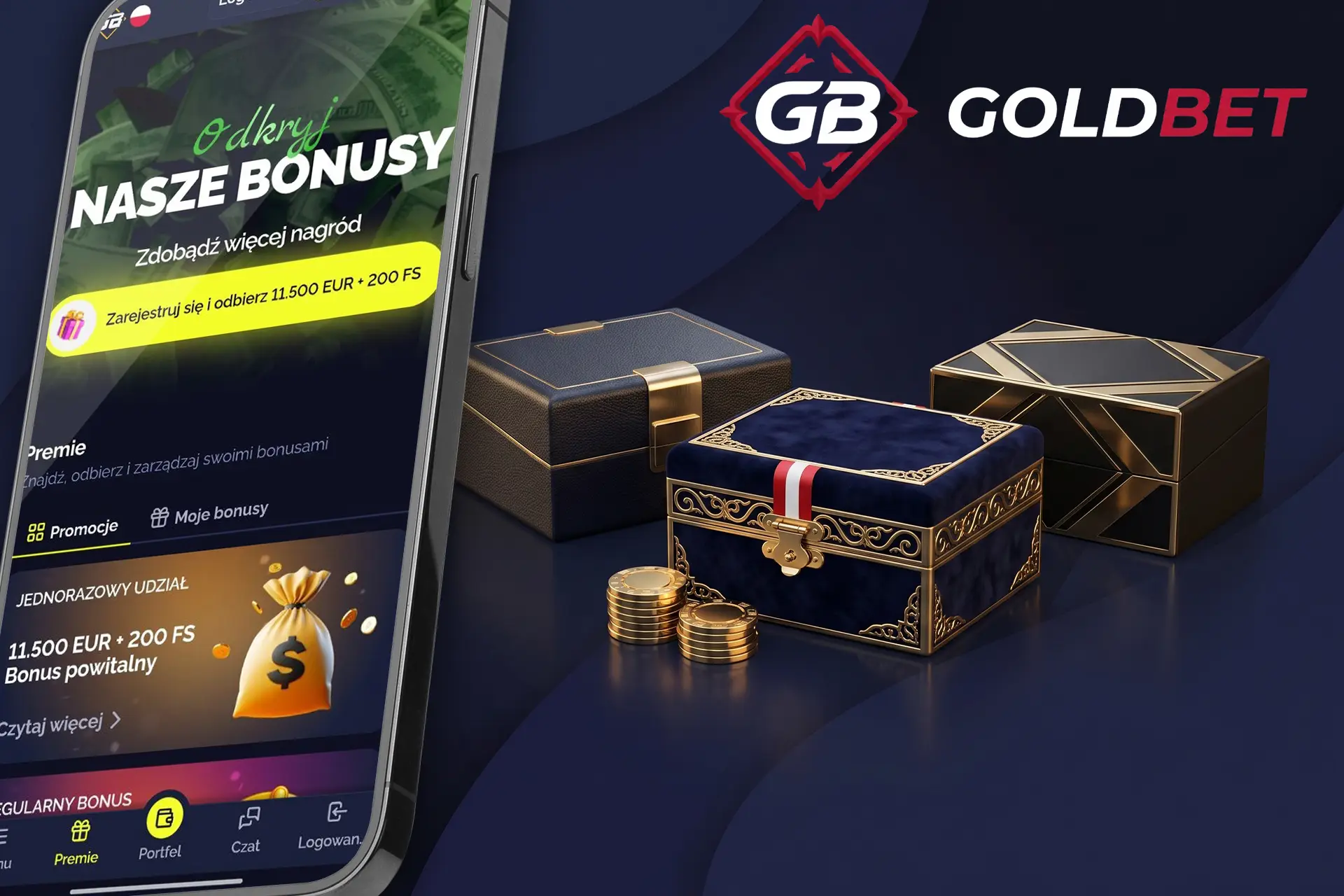 Rejestracja w Goldbet Casino