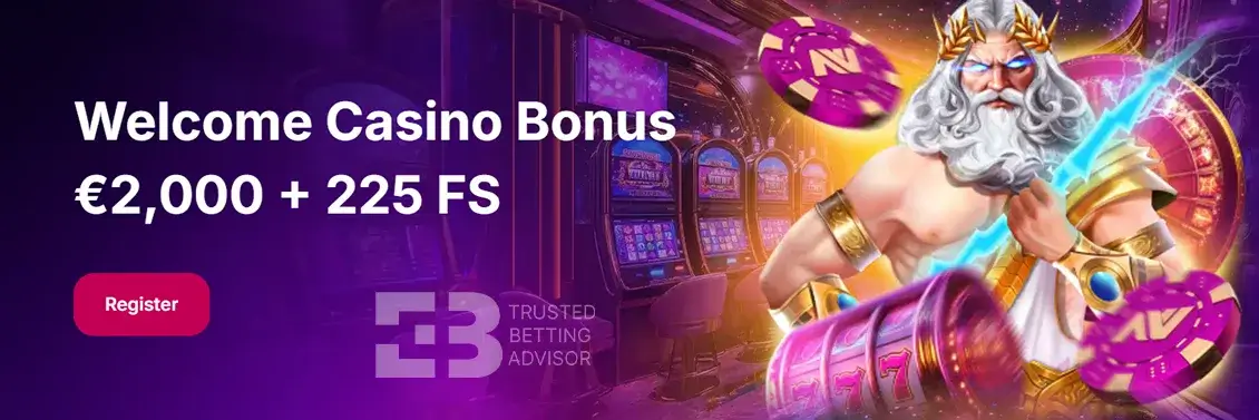 Pakiet powitalny NV Casino do 2000 EUR