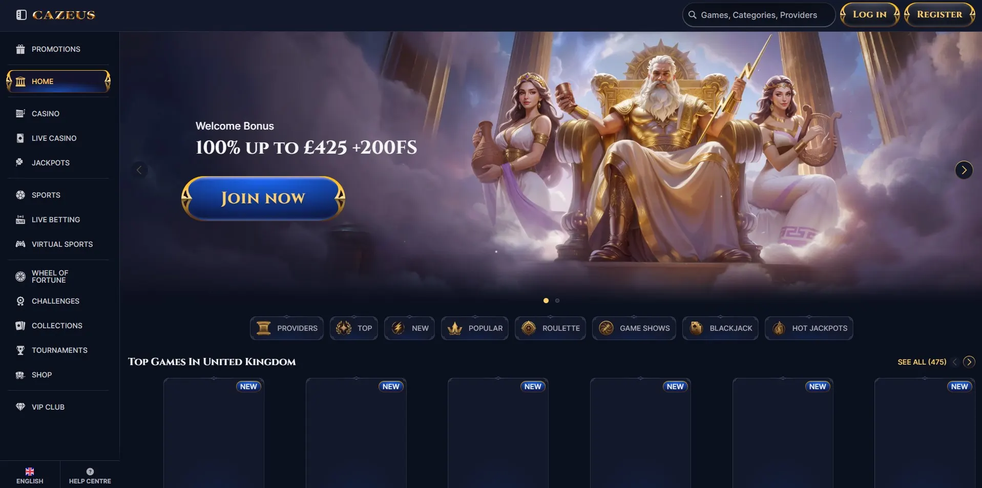 Cazeus casino - platforma dla wymagajacych graczy